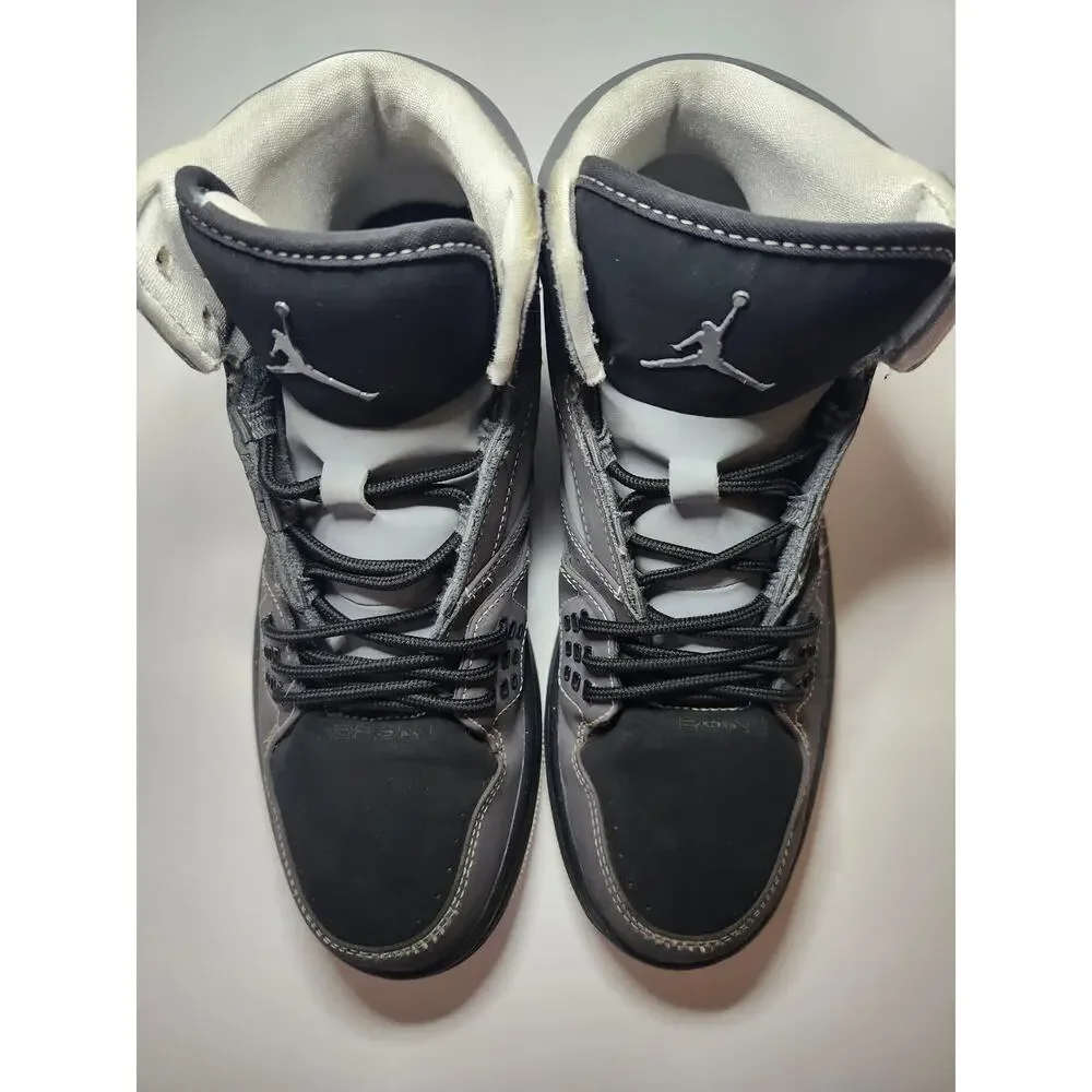 Jordan 1 Flight Men’s Gray Sz 9 Athletic Sneaker Streetwear Mid Top